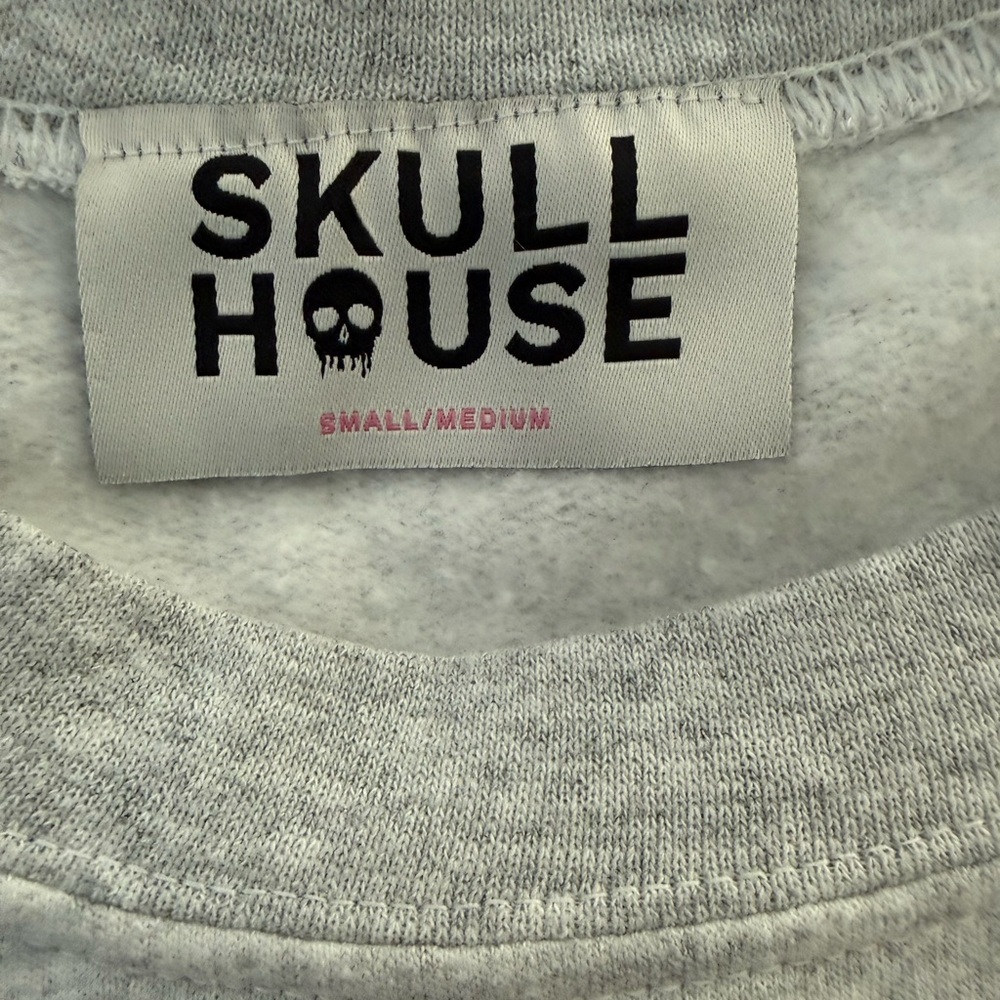 Skullhouse Designs Gray Graphic Sweatshirt - 'Anywhere With You' View 2